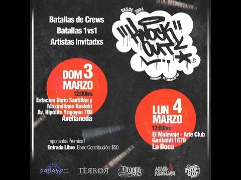 Knock Out 2019 1vs1 Bgirl Vale vs Bboy Berna