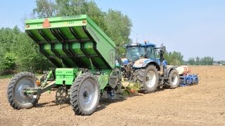 preview picture of video 'New Holland T7040 & Miedema Structural 4000'