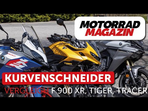 Crossover comparison 2025: BMW F 900 XR, Triumph Tiger Sport 800, Yamaha Tracer 9 GT