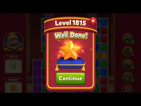 Royal Match - King Robert - Hard Level 1815