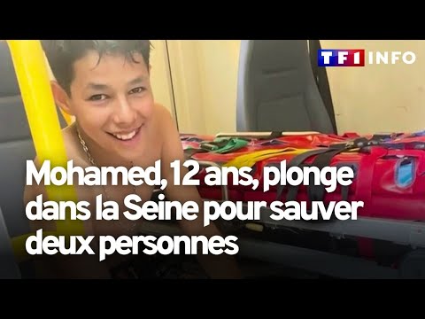 Il a sauvé deux vies : Mohamed, 12 ans, raconte son acte héroïque