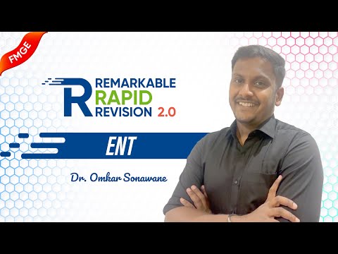 Remarkable Rapid Revision 2.0 — ENT 🚀 Dr Omkar |  FMGE Jan 2026 👂👃🗣️(𝗘𝗱𝗶𝘁𝗲𝗱 𝗩𝗲𝗿𝘀𝗶𝗼𝗻)