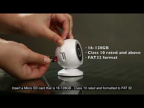 How to Install microSD card on LaView B5 Camera