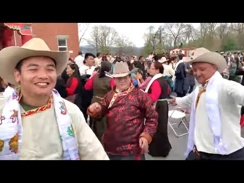 Sherpa Kyduk New York, Lhapsu 2019, DJ dance at Palpung Thubten Choling Monastery, NY