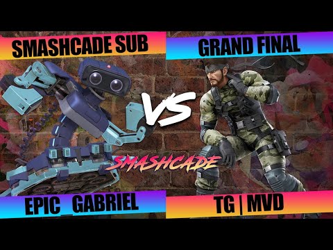 Smashcade Sub Tourney #1 SSBU Ultimate - GF & GFR: TG | MVD (Snake) VS Epic_Gabriel (ROB)