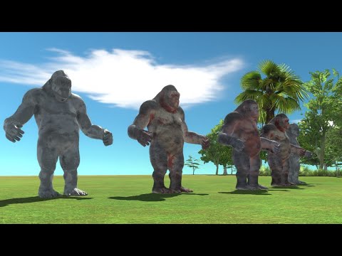 🐵 Goro The Giant X5 VS All Factions X2 - Animal Revolt Battle Simulator