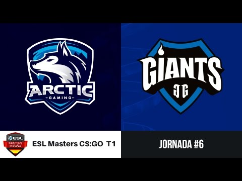 Arctic Gaming vs. Giants [Cbble] ESL Masters CS:GO Temporada 1 - Jornada #6