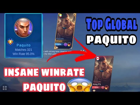 😱😱insane winrate paquito Vs top Global paquito. 50000 MMK
