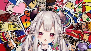 【切り抜き】推し忠臣にゃらか叫びながらも戦場を荒らす【奈羅花/笹木咲/にじさんじ/スーパーボンバーマンRオンライン】