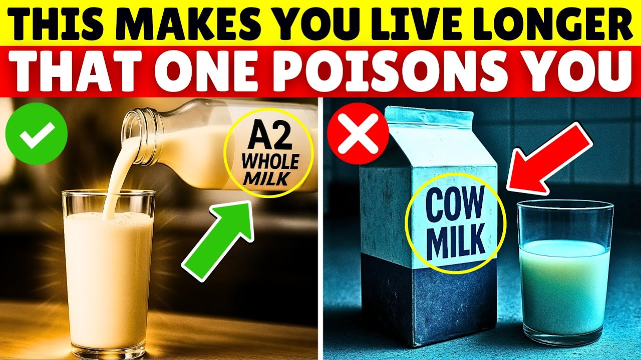 Over 60? 4 Milks You MUST Drink and 4 You Should NEVER Touch | Senior Health Tips