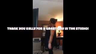 Kelly Wright in-studio recording for "The Sun Coming In"