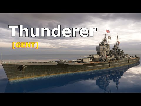 World of WarShips Thunderer - 3 Kills 368K Damage