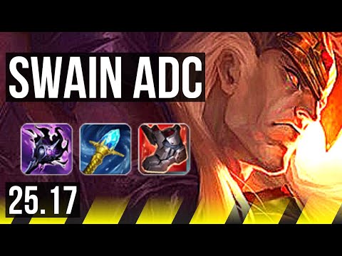 SWAIN & Neeko vs DRAVEN & Lulu (ADC) | Godlike | KR Master | 25.17