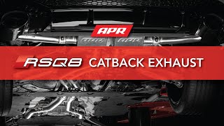 Video: APR Edelstahl Duplex Ø76mm Sportauspuff-Komplettanlage ab OPF Audi RS Q8 Typ 4M