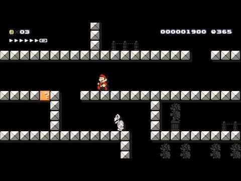Super Mario Maker Levels: "Castle Labyrinth"