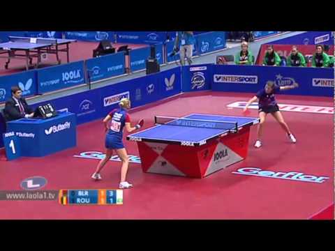 Viktoria Pavlovich vs Daniela Dodean[European Championships 2011]