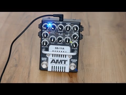 Обзор гитарного предусилителя AMT SS-11A