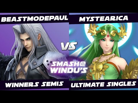 BeastModePaul (Sephiroth) vs Mystearica (Palutena) - Smash @ Windu's 125 - Winners Semis SSBU