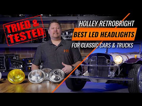 The Brightest 7-inch Round LED Headlights for Classic Cars | HR Tested H6026 Headlight Shootout