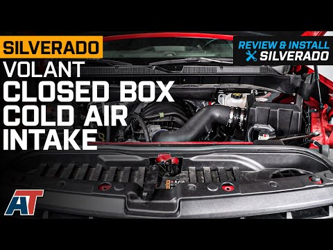 2019-2022 Silverado 1500 Volant Closed Box Cold Air Intake Review & Install