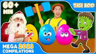 Download lagu Surprise Eggs   Mega Kids Songs Collection 2023 | TigiBoo mp3
