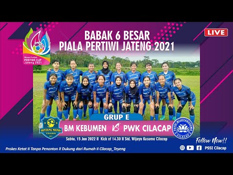 Live Stream Bintang Manis Kebumen VS Putri Wijaya Kusuma Cilacap. Piala Pertiwi Jateng 2021