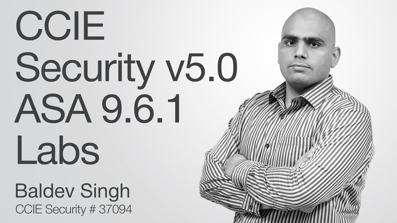 CCIE Security V5  Lab Tutorials | Static PAT First Method