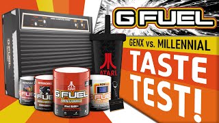 Atari 2600+ Collector's Box from G Fuel | GenX vs. Millennial Taste Test!