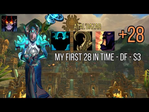 MY FIRST 28+ IN TIME - ATAL'DAZAR - DEMO WARLOCK - FORTIFIED, ENTANGLING, BOLSTERING