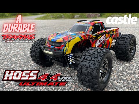 Traxxas Hoss 4x4 Ultimate Solar Flare Bash (Stampede 4x4)