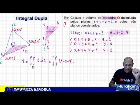INTEGRAL DUPLA EM REGIÕES NÃO RETANGULARES | VOLUME