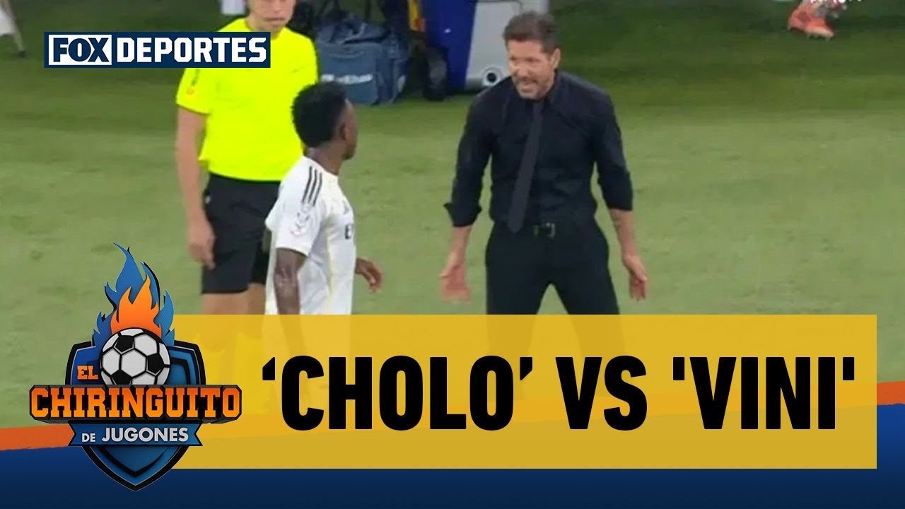 😳🔥 ‘CHOLO’ VS 'VINI'. Diego Simeone lanzó un mensaje directo a Vinicius Junior | El Chiringuito