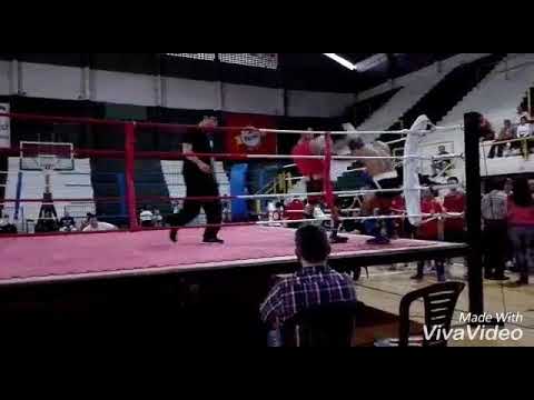La Pelea De Walter Rodríguez En El Club Villa Luján Organizado Por OMAM