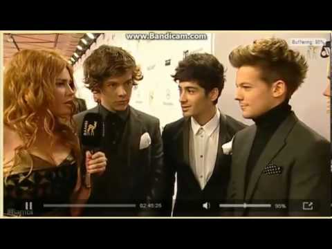 BAMBI Germany  One Direction interview ft. turtleneck
