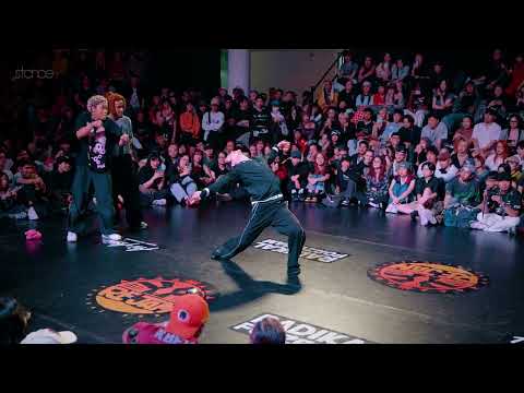 The Crown, Kid Nimbus, BabyZoo vs Earthquake King [top 16 open styles] // stance x RF JAM 2025