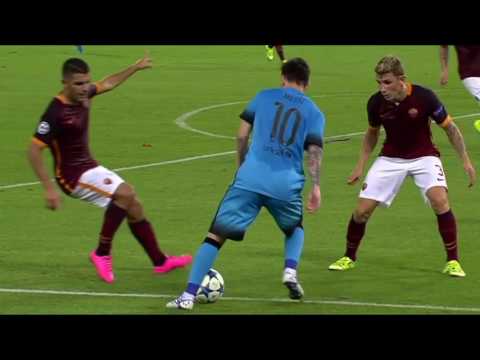 Lionel Messi vs A.S. Roma (Away) 15-16 720p HD By IramMessiTV