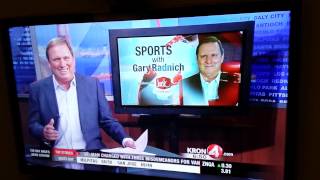 KRON4's Gary Radnich drunk? KRON4's Gary Radnich drunk?