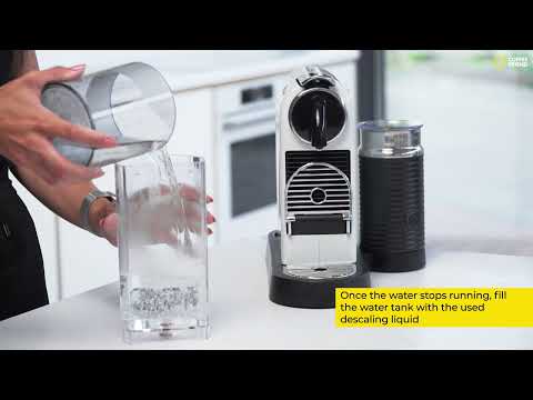 Nespresso Citiz & Milk. Descaling the coffee machine
