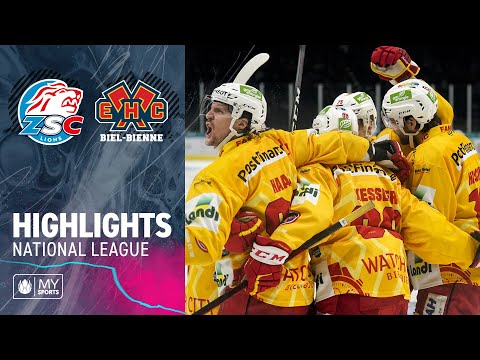 ZSC Lions vs. Biel 1:3 – Playoff-Highlights National League