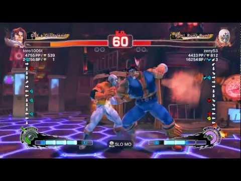 toro1006t (T.Hawk) VS zeny53 (El Furete) Super Street Fighter IV Arcade Edition 2012 720p HD
