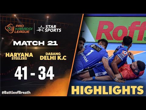 #HaryanaSteelers Overpower #DabangDelhiKC! | #ProKabaddiOnStar 2024 HIGHLIGHTS