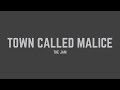 The Jam - Town Called Malice (Lyrics)