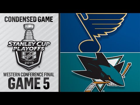 05/19/19 WCF, Gm5: Blues @ Sharks