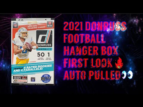 2021 Donruss Football Hanger Box Opening!