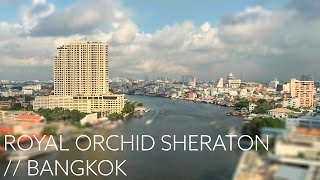 Royal Orchid Sheraton Hotel - Window View - Bangkok (iPhone-timelapse)