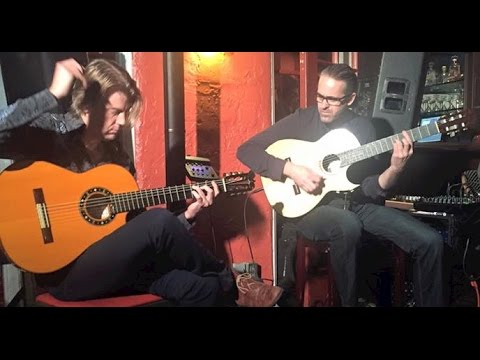 JIM STUBBLEFIELD & ERIC HANSEN - "Silverlight" (live) - Exotic World Guitar