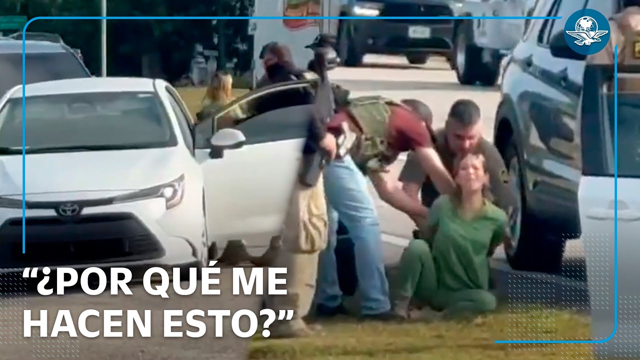 “Soy ciudadana estadounidense”; grita mujer a agentes federales para evitar detención