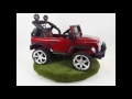 Accu Jeep Wrangler 12V Rood Metallic