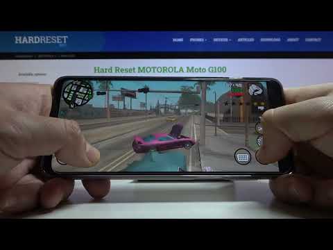 Gaming Quality Test on MOTOROLA Moto G100 - GTA San Andreas Gameplay