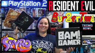 BAM GAMER BOX Unboxing - JULY 2021 (Resident Evil (x2), Burgertime, Spyro the Dragon, and More!)